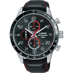 Zegarek Lorus Męski RM339EX9 Chronograf czarny. Czarne zegarki męskie Lorus. Za 299,00 zł.