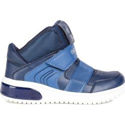 Geox - Buty dziecięce. Czerwone trampki chłopięce Geox, bez wzorów, z materiału, sportowe, bez zapięcia. W wyprzedaży za 349,90 zł.