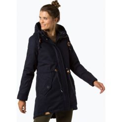 Ragwear - Parka damska – Elba, niebieski. Niebieskie parki damskie Ragwear, s, z wełny. Za 749,95 zł.