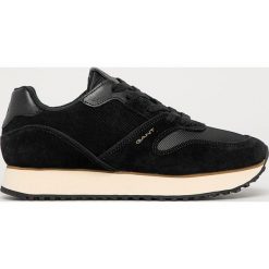 Gant - Buty Bevinda. Czarne buty sportowe damskie GANT, bez wzorów, ze skóry, sportowe. Za 469,90 zł.