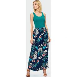Spódnica maxi. Szare spódniczki damskie Greenpoint, bez wzorów, z wiskozy, maxi. Za 99,99 zł.