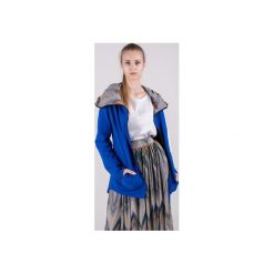 Bluza damska na zamek Summer-Me-Chabrowa+wzór. Niebieskie bluzy damskie 3 for u, na lato, s, bez wzorów, z elastanu, bez rękawów, bez kaptura. Za 219,00 zł.