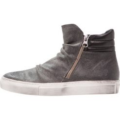 Felmini FAME Ankle boot zenia/asfalto/black. Szare botki damskie marki Felmini, ze skóry, bez obcasa, bez zapięcia. Za 509,00 zł.