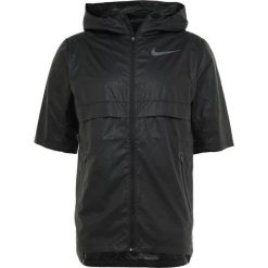 Kurtki do biegania męskie: Nike Performance SHIELD JACKET Kurtka do biegania black/reflective black