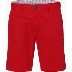 Tommy Hilfiger - Spodenki męskie, czerwony. Czerwone spodenki i szorty męskie TOMMY HILFIGER, m, bez wzorów, z bawełny. Za 299,95 zł.