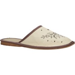 Kapcie ecru casu d-k-48. Kapcie damskie Casu. Za 29,99 zł.