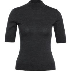 T-shirty damskie: IVY & OAK ROLLNECK HALFARM JUMPER Tshirt basic dark grey melange