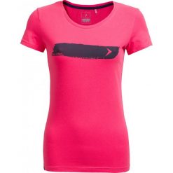 T-shirt damski TSD606 - różowy - Outhorn. Różowe koszulki damskie marki Outhorn, bez wzorów, z bawełny, bez kołnierzyka, bez rękawów. W wyprzedaży za 24,99 zł.