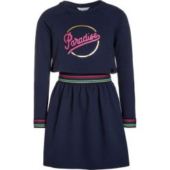 Sukienki dziewczęce z falbanami: Little Marc Jacobs Sukienka z dżerseju dark indigo