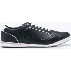 Levi's - Buty. Czarne buty skate męskie marki Levi's®, z gumy, na sznurówki. W wyprzedaży za 239,90 zł.