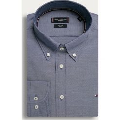 Tommy Hilfiger Tailored - Koszula. Niebieskie koszule męskie Tommy Hilfiger Tailored, bez wzorów, z bawełny, eleganckie, button down, z długim rękawem. Za 299,90 zł.