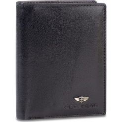 Duży Portfel Męski PETERSON - 302-02-01-01 Czarny. Czarne portfele męskie Peterson, bez wzorów, ze skóry. Za 129,00 zł.