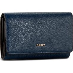 Duży Portfel Damski DKNY - Slgs-Chelsea Vinta R362320204 Ink 489. Niebieskie portfele damskie DKNY, bez wzorów, ze skóry. W wyprzedaży za 289,00 zł.