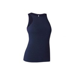 Podkoszulek z wszytym stanikiem Gym & Pilates 560 damski granatowy. Podkoszulki damskie DOMYOS. Za 64,99 zł.