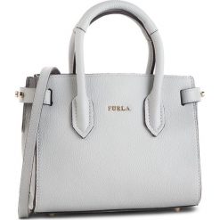 Torebka FURLA - Pin 994157 B BQM3 OAS Color Cristallo d. Szare torebki klasyczne damskie Furla, bez wzorów, ze skóry, klasyczne, na ramię, bez dodatków. W wyprzedaży za 619,00 zł.