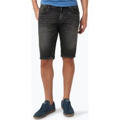Calvin Klein Jeans - Męskie bermudy jeansowe, czarny. Czarne bermudy męskie Calvin Klein Jeans, z jeansu. Za 349,95 zł.