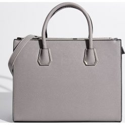 Torebki klasyczne damskie: Torba city bag - Jasny szar