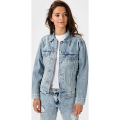 Levi's Ex-Boyfriend Kurtka Niebieski. Niebieskie kurtki damskie Levi's®, na wiosnę, s, bez wzorów, z bawełny, vintage. Za 516,95 zł.