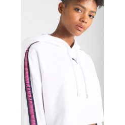 Bluzy damskie: Fenty PUMA by Rihanna HOODED CROPPED Bluza z kapturem bright white
