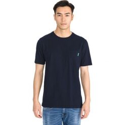 Scotch & Soda Koszulka Niebieski. Niebieskie podkoszulki męskie Scotch & Soda, l, bez wzorów, z bawełny, z krótkim rękawem. Za 131,95 zł.