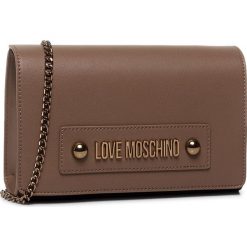 Torebka LOVE MOSCHINO - JC4026PP1ALD0200 Cuoio. Pomarańczowe torebki klasyczne damskie Love Moschino, bez wzorów, ze skóry ekologicznej, klasyczne, bez dodatków. Za 489,00 zł.