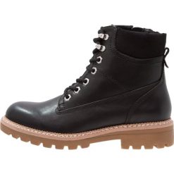 Botki damskie lity: Anna Field Botki sznurowane black