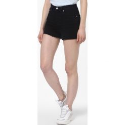 Levi's - Damskie krótkie spodenki jeansowe – Ribcage, czarny. Czarne szorty damskie Levi's®, s, bez wzorów, z jeansu, z podwyższonym stanem. Za 239,95 zł.
