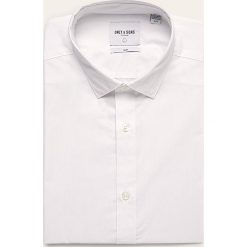 Only & Sons - Koszula. Niebieskie koszule męskie Only & Sons, s, bez wzorów, z bawełny, klasyczne, z klasycznym kołnierzykiem, z długim rękawem. W wyprzedaży za 79,90 zł.
