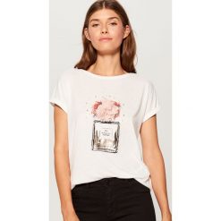 T-shirty damskie: Koszulka oversize - Biały