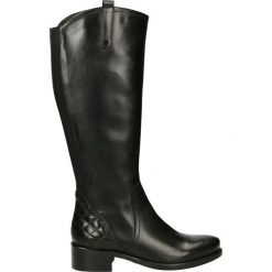 Kozaki - PEARL1835 BLA. Czarne buty zimowe damskie marki Venezia, ze skóry. Za 419,00 zł.