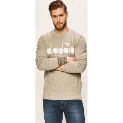Diadora - Bluza. Szare bluzy damskie Diadora, s, z nadrukiem, z bawełny, bez rękawów, bez kaptura. W wyprzedaży za 179,90 zł.