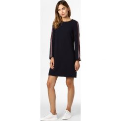 Esprit Casual - Sukienka damska, niebieski. Niebieskie sukienki damskie Esprit Casual, na co dzień, w paski, sportowe, bez kołnierzyka, bez rękawów, proste. Za 149,95 zł.