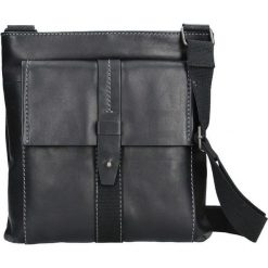 Lagen Mężczyźni Bag 22421 BLACK. Czarne torby męskie skórzane Lagen, bez wzorów, klasyczne. W wyprzedaży za 234,00 zł.