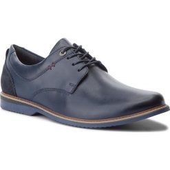 Półbuty LASOCKI FOR MEN MI07-C443-467-02. Niebieskie półbuty męskie Lasocki For Men, bez wzorów, ze skóry, bez zapięcia. Za 189,99 zł.
