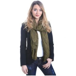 Alber Zoran Damski Szal Super Waves, Khaki. Brązowe szaliki damskie Alber Zoran, bez wzorów, eleganckie. Za 99,00 zł.