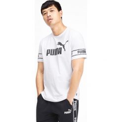 Puma Amplified Koszulka Biały. Białe podkoszulki męskie Puma, m, z nadrukiem, z bawełny. Za 111,95 zł.