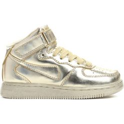 Złote Buty Sportowe Easy Going. Żółte buty chłopięce sportowe Born2be, z materiału, z okrągłym noskiem, na sznurówki. Za 49,99 zł.