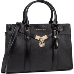 Torebka MICHAEL MICHAEL KORS - Nouveau Hamilton 30F9G0HS3L Black. Pomarańczowe torebki klasyczne damskie MICHAEL Michael Kors, bez wzorów, ze skóry, klasyczne, bez dodatków. Za 1699,00 zł.