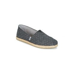 Espadryle Toms ALPARGATA. Szare espadryle damskie marki Toms, bez wzorów, bez obcasa. Za 191,20 zł.