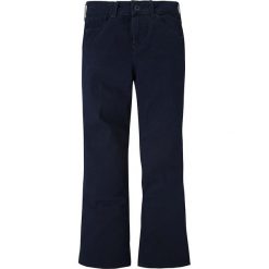 Dżinsy "Leggy" - Flared fit - w kolorze granatowym. Niebieskie jeansy damskie Denim Special, l, bez wzorów, klasyczne, z podwyższonym stanem. W wyprzedaży za 171,95 zł.