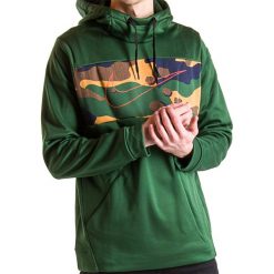 NIKE THERMA HOODIE PO CAMO 2 BV2778-375. Zielone bluzy męskie Nike, xl, moro, street, z kapturem, bez rękawów, bez kaptura. Za 219,99 zł.