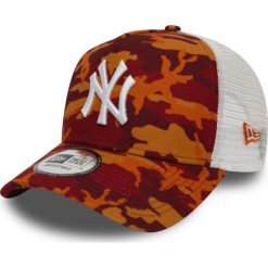 New Era New York Yankees Czapka z daszkiem Pomarańczowy. Pomarańczowe czapki męskie New Era, z haftami, z poliesteru. Za 145,95 zł.