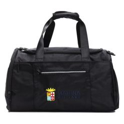 Torba w kolorze czarnym - (S)51,5 x (W)30 x (G)22 cm. Czarne torby męskie na ramię marki Marina Militare, Aviazione Navale, z tworzywa sztucznego, sportowe, na ramię. W wyprzedaży za 249,95 zł.