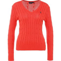 Swetry klasyczne damskie: Polo Ralph Lauren KIMBERLY Sweter tomato