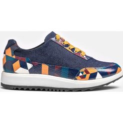 Multikolorowe sneakersy damskie. Szare buty sportowe damskie Kazar, ze skóry. Za 469,00 zł.