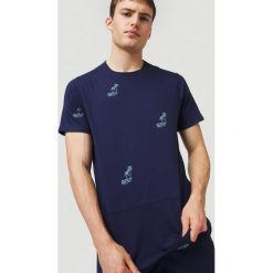 O'Neill Palm All Over Koszulka Niebieski. Niebieskie podkoszulki męskie O'Neill, m, bez wzorów, z bawełny, z krótkim rękawem. Za 163,95 zł.