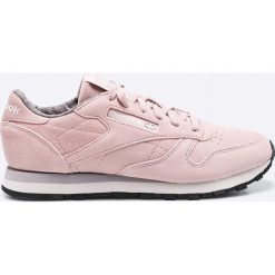 Reebok Classic - Buty Cl Lthr W&W. Szare buty sportowe damskie marki Reebok Classic, z materiału, reebok classic. W wyprzedaży za 219,90 zł.