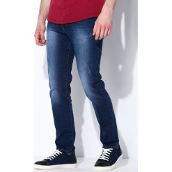 Jeansy męskie regular: Niebieskie Jeansy Freedom