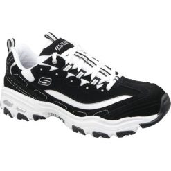 Czarne Buty Skechers D'Lites M 52675-BKW. Czarne buty sportowe męskie Inny, z materiału, na sznurówki. W wyprzedaży za 289,00 zł.