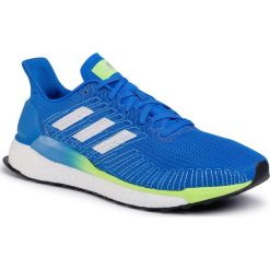 Buty adidas - Solar Boost 19 M EE4326 Globlu/Ftwwht/Siggnr. Niebieskie buty sportowe męskie Adidas, z tworzywa sztucznego, bez zapięcia, do biegania. W wyprzedaży za 519,00 zł.